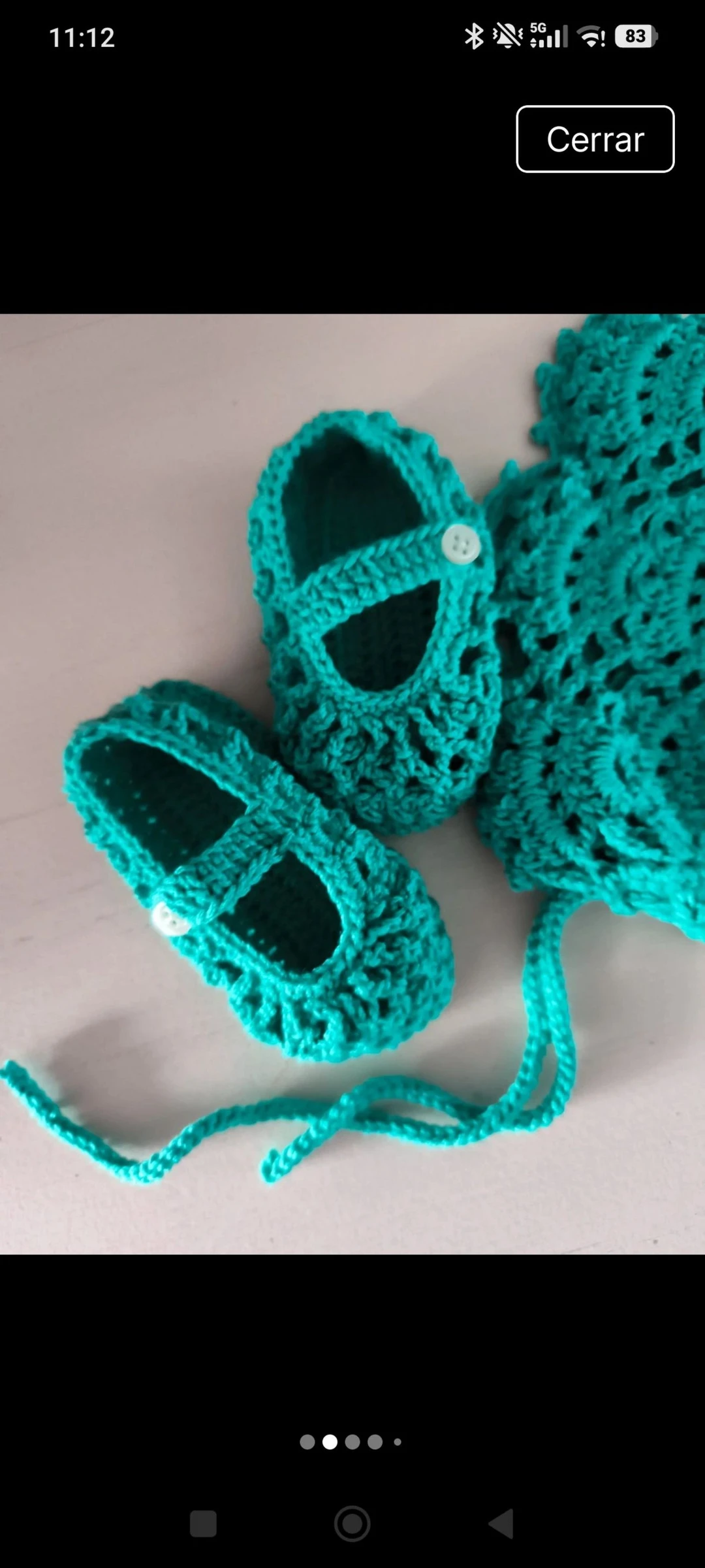 Capota y patucos Verde – photo 2